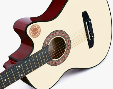 ?卡斯摩38寸吉他民谣吉他木吉他初学者入门...