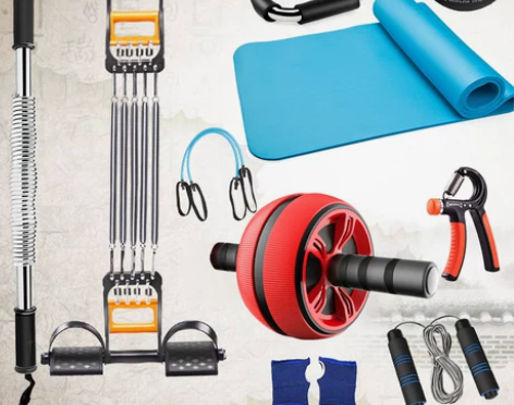 健身器材家用男士全套装运动器材锻炼臂力棒多...