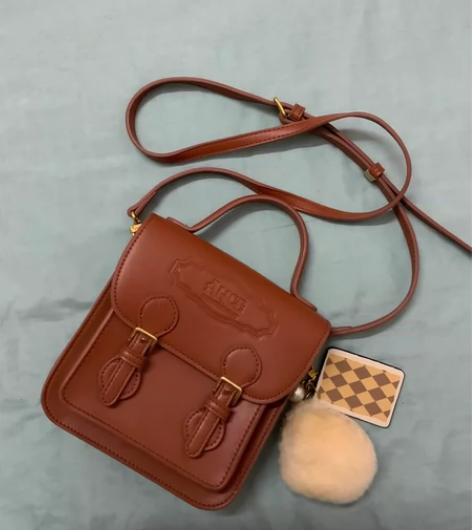 Bromen不莱玫迪士尼邮差包 百搭手提可...