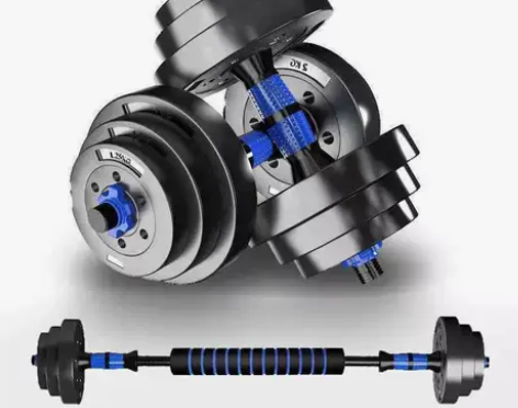 哑铃男士健身器材套装家用调节拆卸20KG