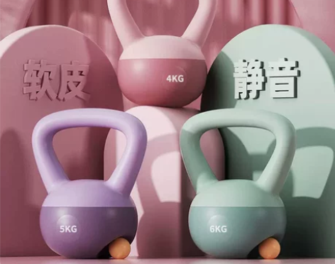 爱喜软壶铃女士健身家用练翘臀神器哑铃男士运...