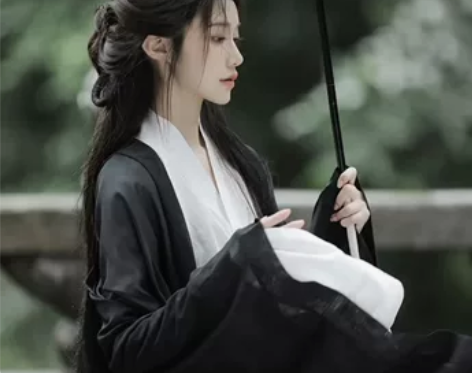 魏晋风汉服女仙气古风直裾古装超仙中国风写真...