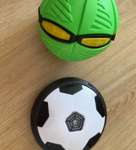 买一送一，气垫悬浮足球＋送踩踩弹力足球，全...