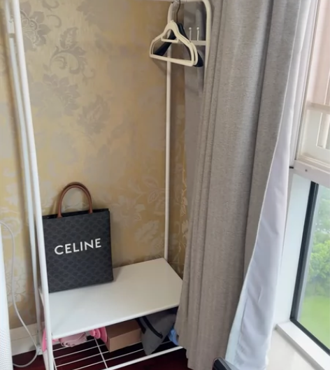 衣架家用挂衣架落地卧室不占空间衣服包包置物...