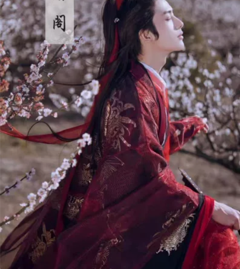 出租司南阁原创汉服男女装【夜罗】大全套 除...