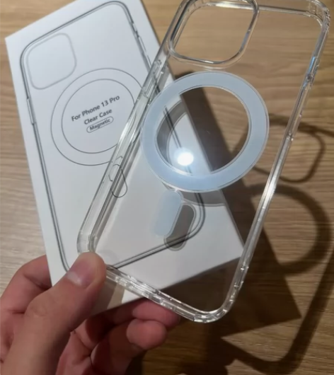 【包邮超高品质】苹果透明磁吸手机壳无线透明...