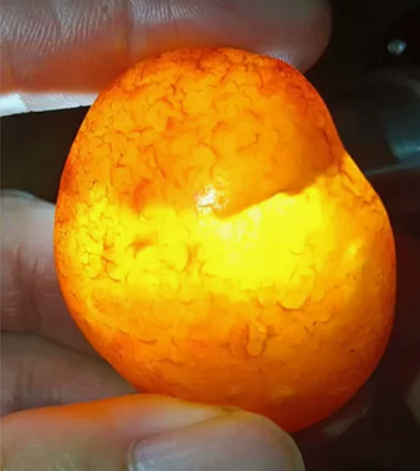 #玛瑙 前有南红后有北红，黑龙江北红玛瑙原...