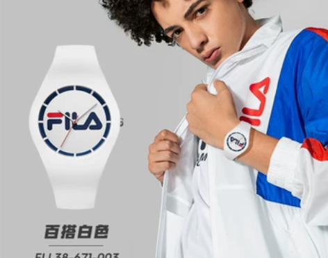 FILA斐乐手表男女情侣表潮流学生 一次没...
