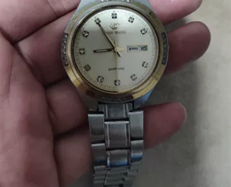 天王石英男表（走时正常，日历星期正常，表径...