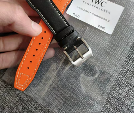 万国表带飞行员真皮表带马克十八小王子手表带...