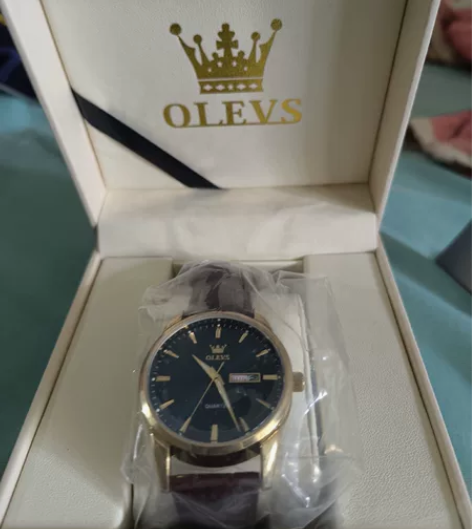 olevs欧利时机械手表深度防水全新未开封...