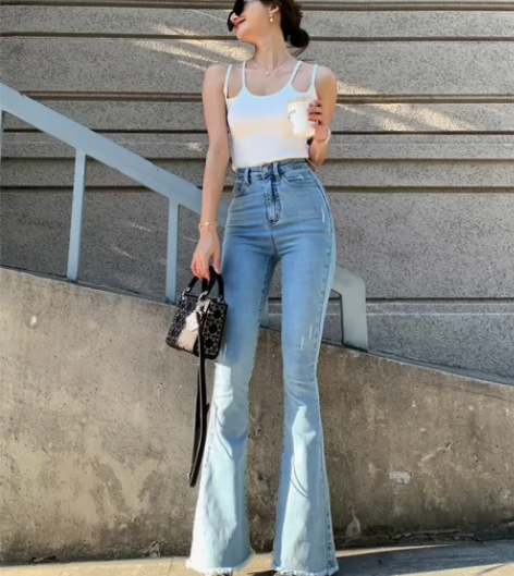 【博主闲置 全新】HBE水哥 长腿滤镜 蓝...