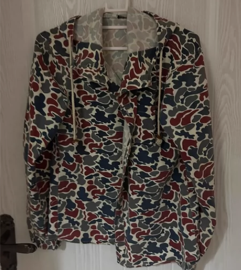 潮牌迷彩衬衣外套 感兴趣的话点“我想要”和...