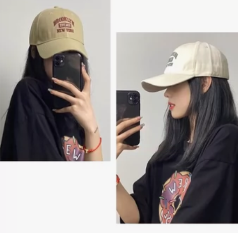 低价出售:全新芬儿姑娘帽子女深顶鸭舌帽子男...