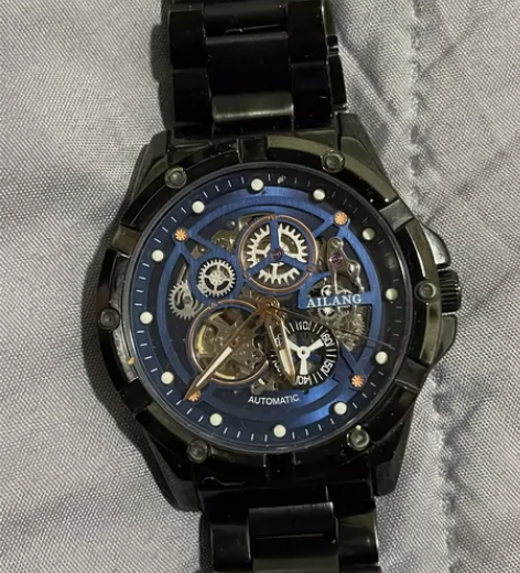 艾浪AILANG 潮流百搭男士手表 自 蓝...