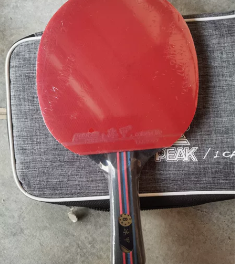 冰甲乒乓球拍7星横拍碳素高弹比赛训练者兵乓...