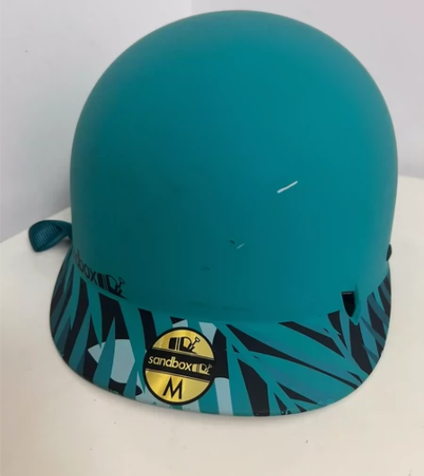 滑雪头盔M号女款天蓝色单双板男女安全护具棒...