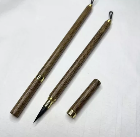 店不开了 纯紫毫小楷毛笔原价60多一支 成...