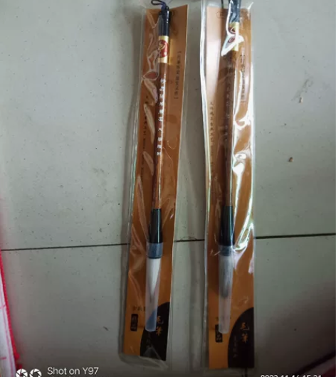 华雅轩精品狼豪兼羊毫毛笔大号，不掉毛不开叉...