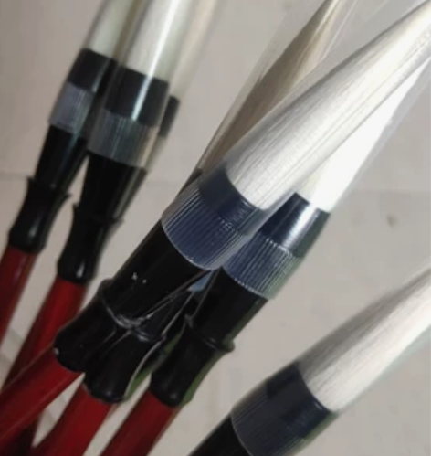 羊毫毛笔，初学者学生都可用，4支20元 感...