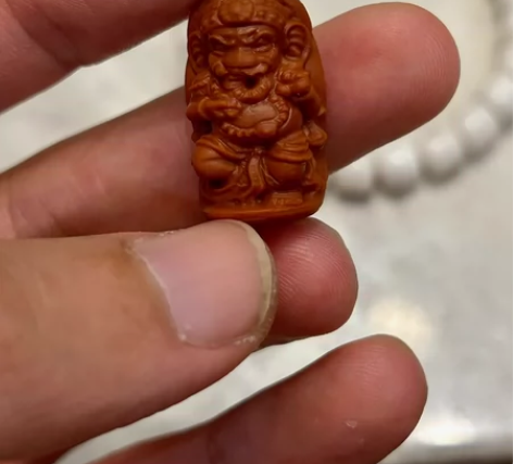 尺寸 14×25mm 南红川料满色满肉 天...