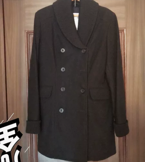 衣柜大清理 品牌型号:GANT黑色羊毛休闲...