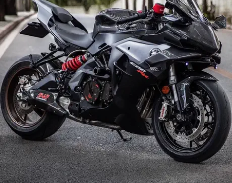 国标电动摩托车跑车小忍者地平线72V两轮电...