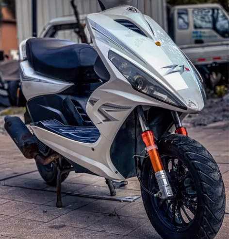 坤豪鬼火踏板车20年三手户，整车车况没得问...