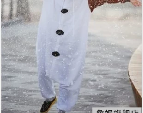 雪宝衣服cosplay冰雪奇缘雪人服装万圣...