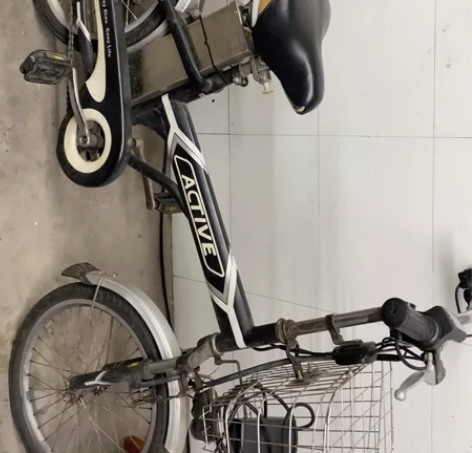 雅哥弟电动助力力车，原来电池是24v7ah...