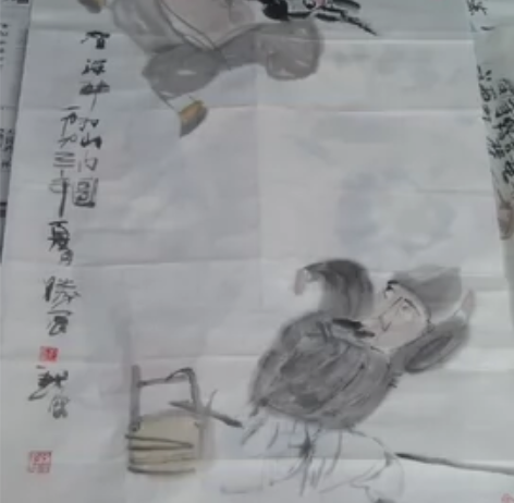 已故大师施胜辰老师的作品（有施老师的鉴定视...