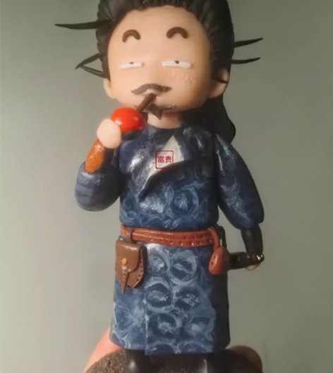 长安十二时辰 张小敬 吸火晶柿子 软陶 手...