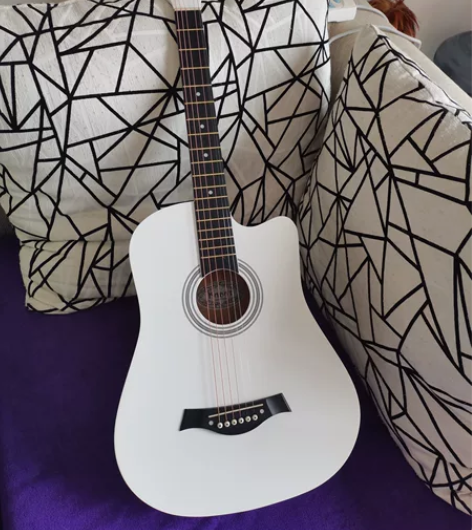 【899买的一次没用】单板吉他全新38寸单...