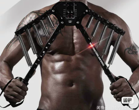 健身器材家用臂力器60kg臂力棒20扩胸5...