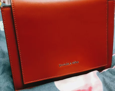 小CK全新单肩包包，红色风琴包过年包 全新...