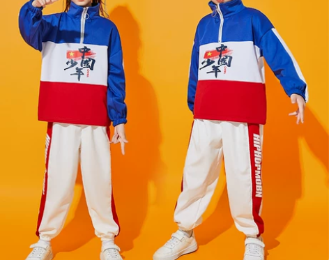 儿童演出服中小学生运动会服装啦啦队班服中国...