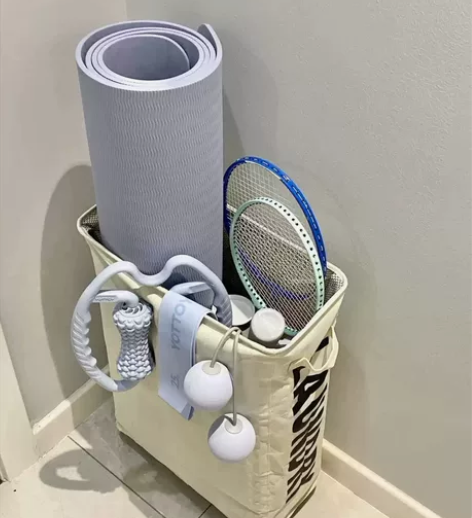 【低价处理】收纳架布艺折叠入户门地垫装泡沫...