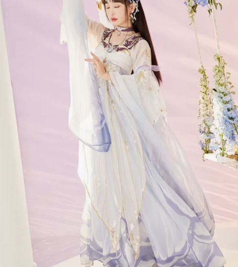【汉服出租】十三余金貂蝉金色仲夏夜 【包含...