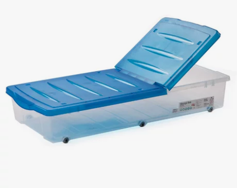 【双11全球狂欢节】禧天龙带轮床底收纳箱大...