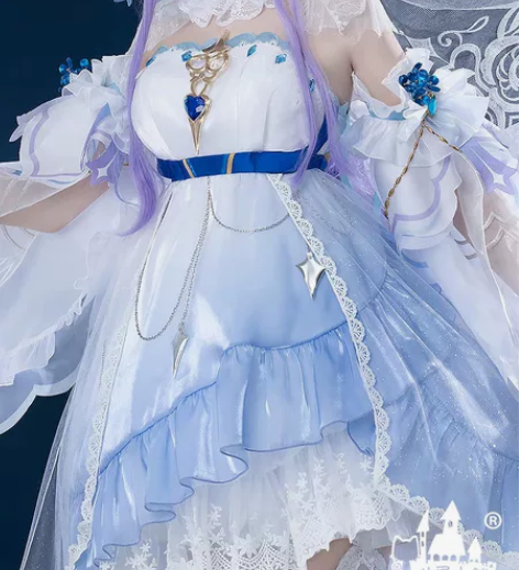出喵屋小铺王者荣耀cos服520皮肤婚纱孙...