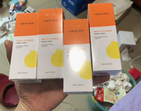 120ml！！歌如兰多维泡泡爽肤水抗暗沉提...