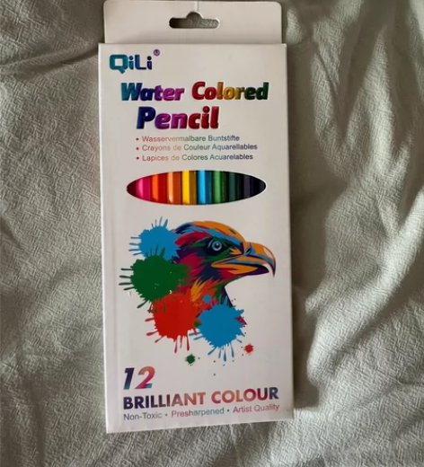 全新启励12色彩铅美术彩铅 全新的12色彩...