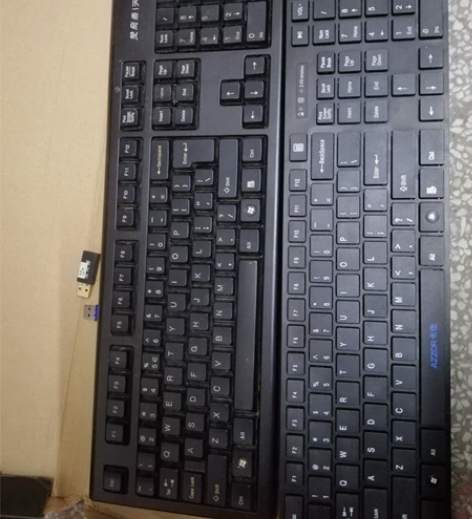 双飞燕无线键盘天遥G3，卡佐K-968，两...