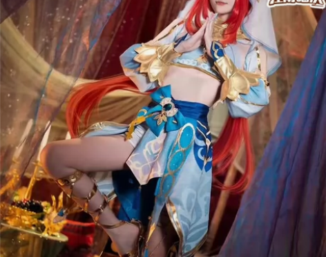 江南喵次 原神游戏cos服 妮露cospl...