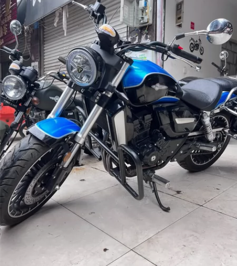 23年大力神双缸400复古太子巡航男装男式...