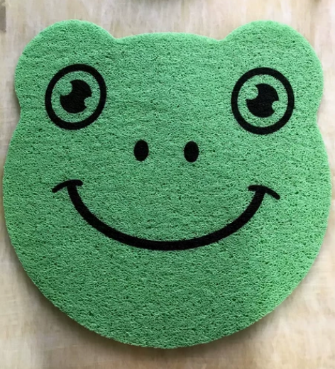 轮滑防滑地垫地毯卡通宠物垫除尘门垫可爱PV...