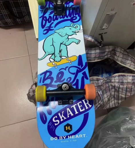 DBH滑板初学者男女生成人双翘专业板 王一...