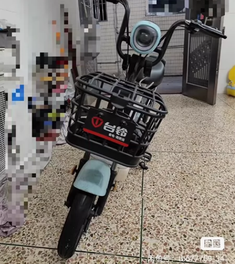 台铃电动车8成新800。很少开，非常新 感...