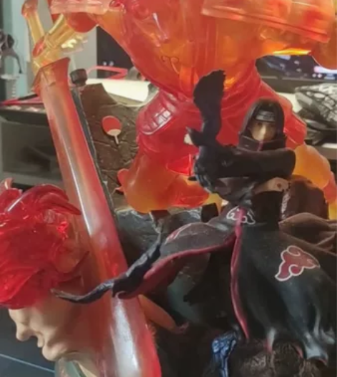 火影忍者手办 宇智波鼬超大手办 可发光 天...