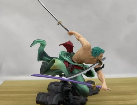 海贼王三千世界索隆阿修罗三刀流小号袋装模型...